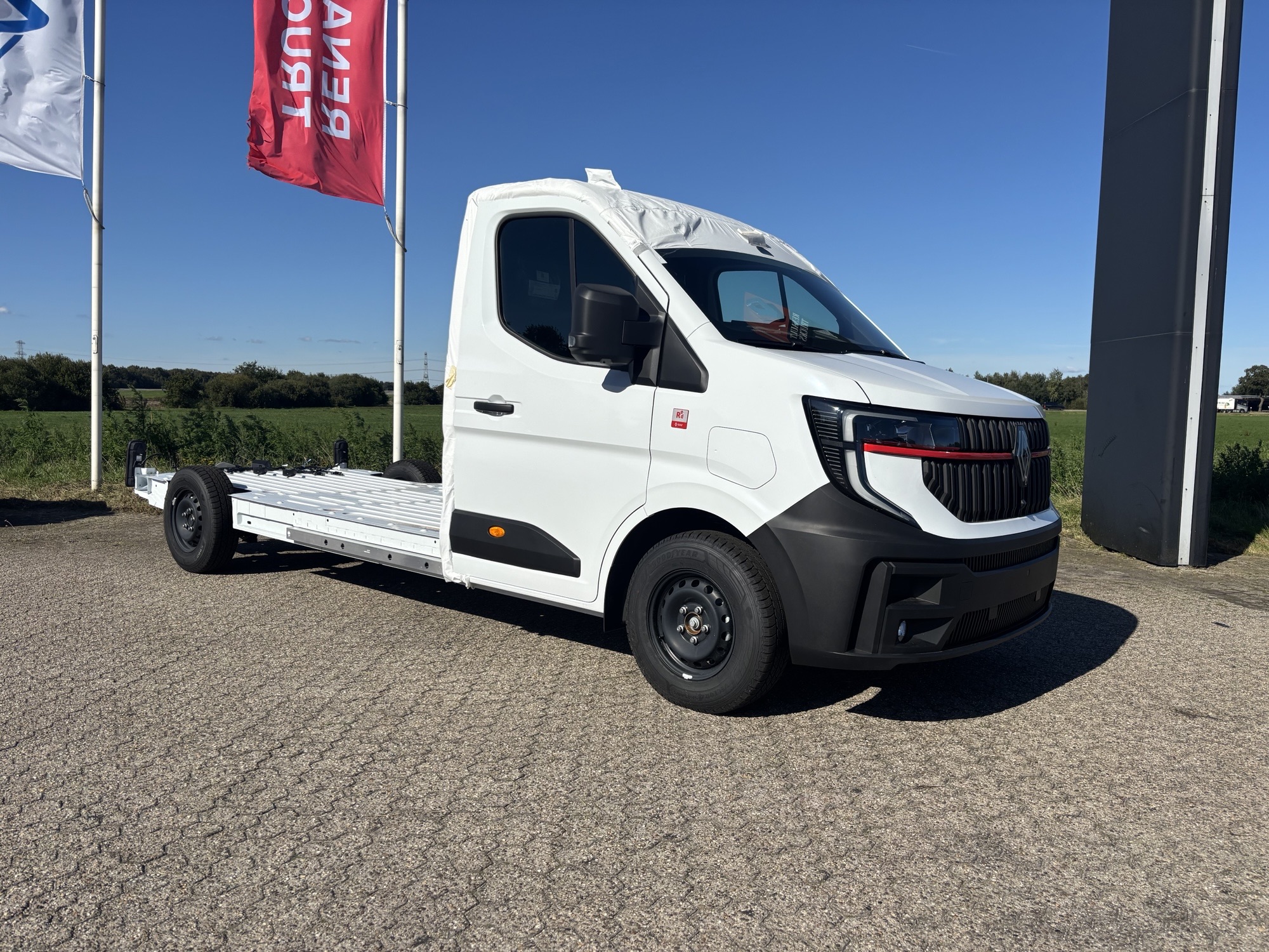 Renault Master ZE platform chassis voor opbouw op maat!